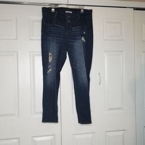 5/ $25 Refuge skinny rip jeans